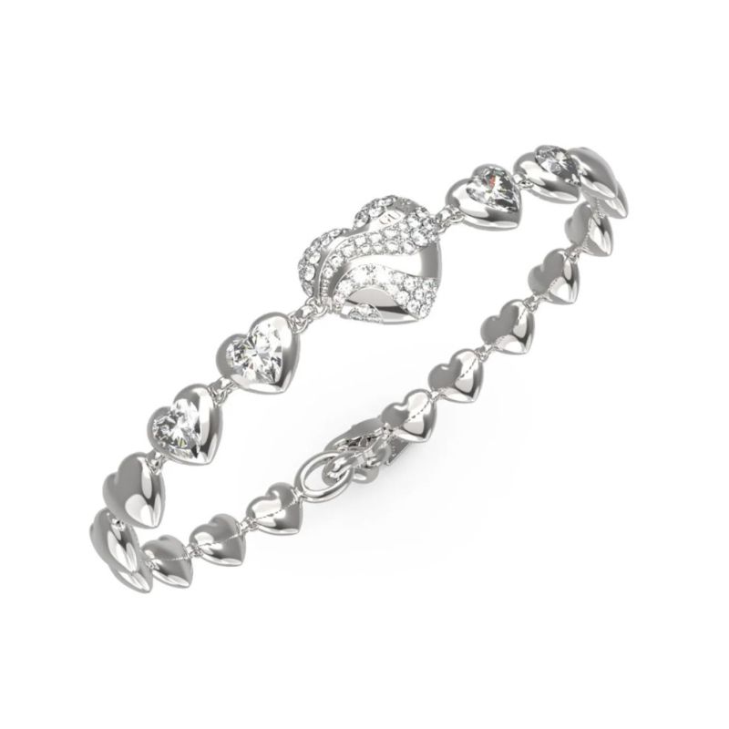 Guess In My Heart Armband JUBB04492JWRHS-1