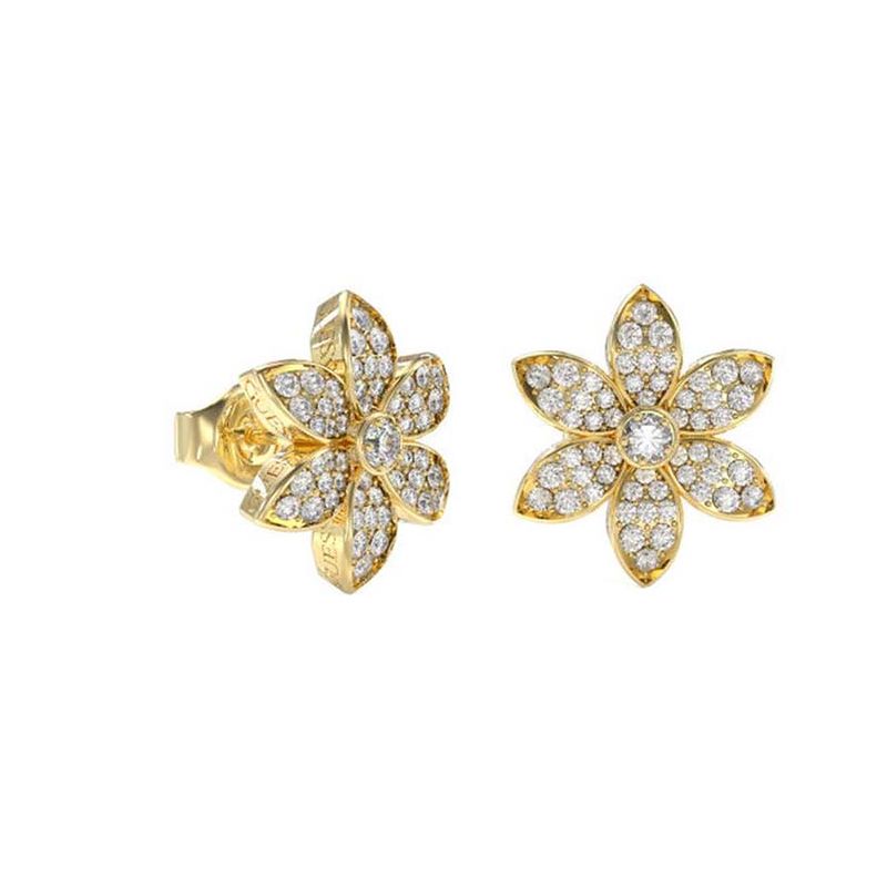 Guess White Lotus korvakorut JUBE04145JWYGT/U-1