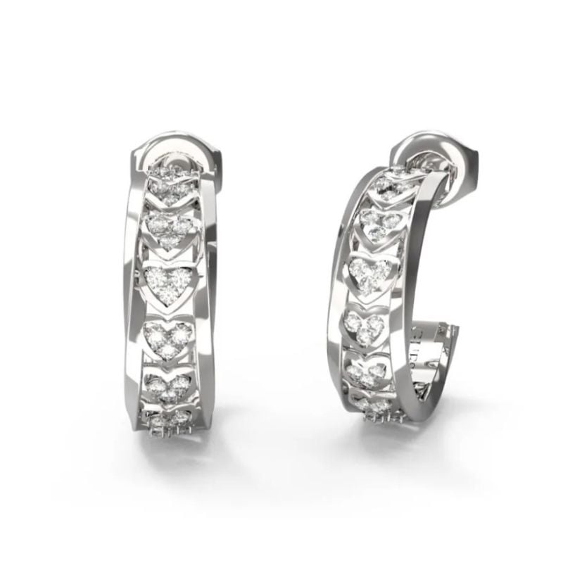 Guess Mon Amour Ohrringe JUBE04603JWRHT/U-1