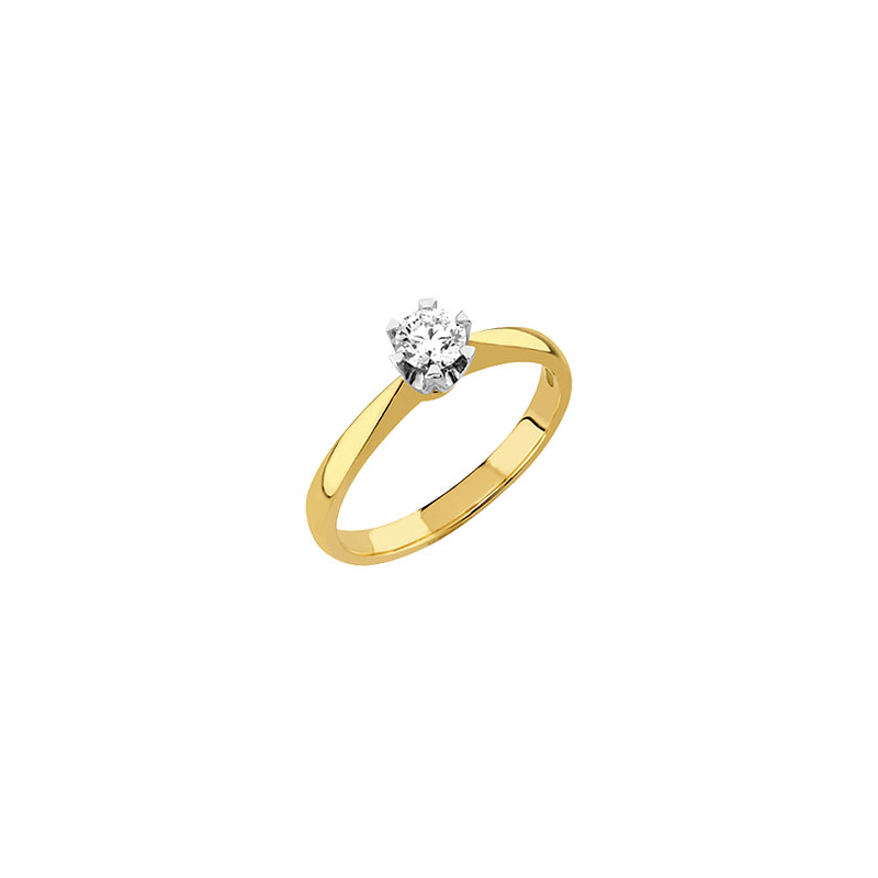 Sandberg Onnenlähde -timanttisormus (0.23ct) K-2-1