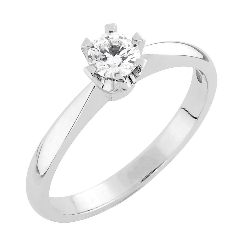 Sandberg Onnenlähde -timanttisormus (0.23ct) K-2w-1