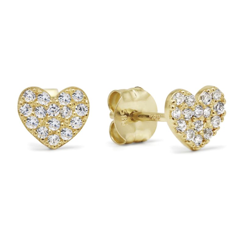 Gold HerzOhrringe K-E36962Z-1
