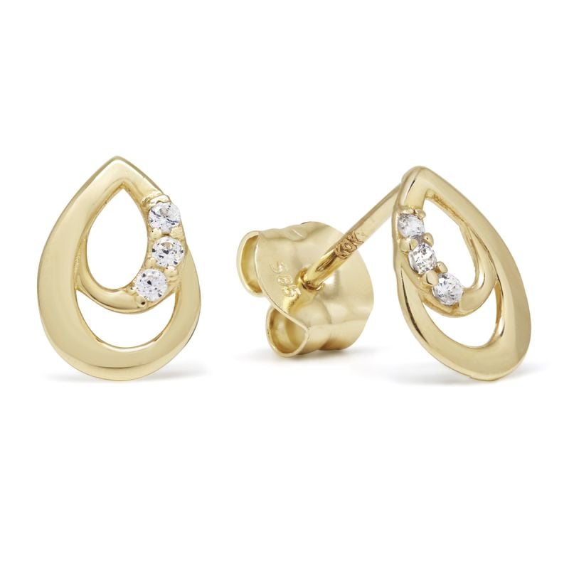 Gold Ohrringe K-E93245Z-1