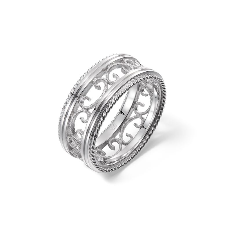 Kalevala Filigraani Weißgoldring 54100502V-2