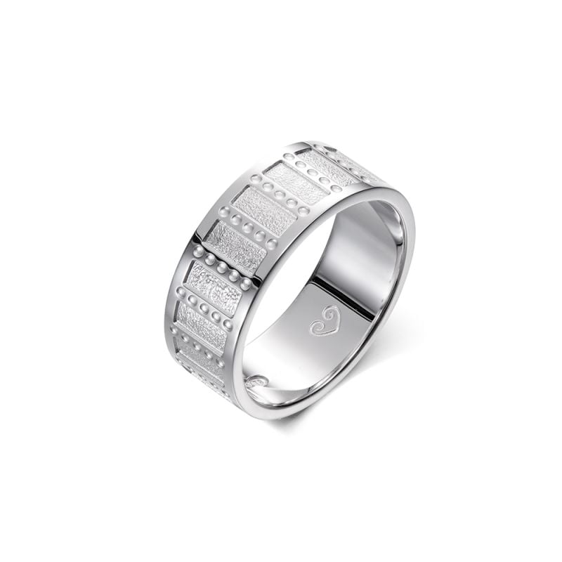 Kalevala Legenda Weißgoldring 541000400-2