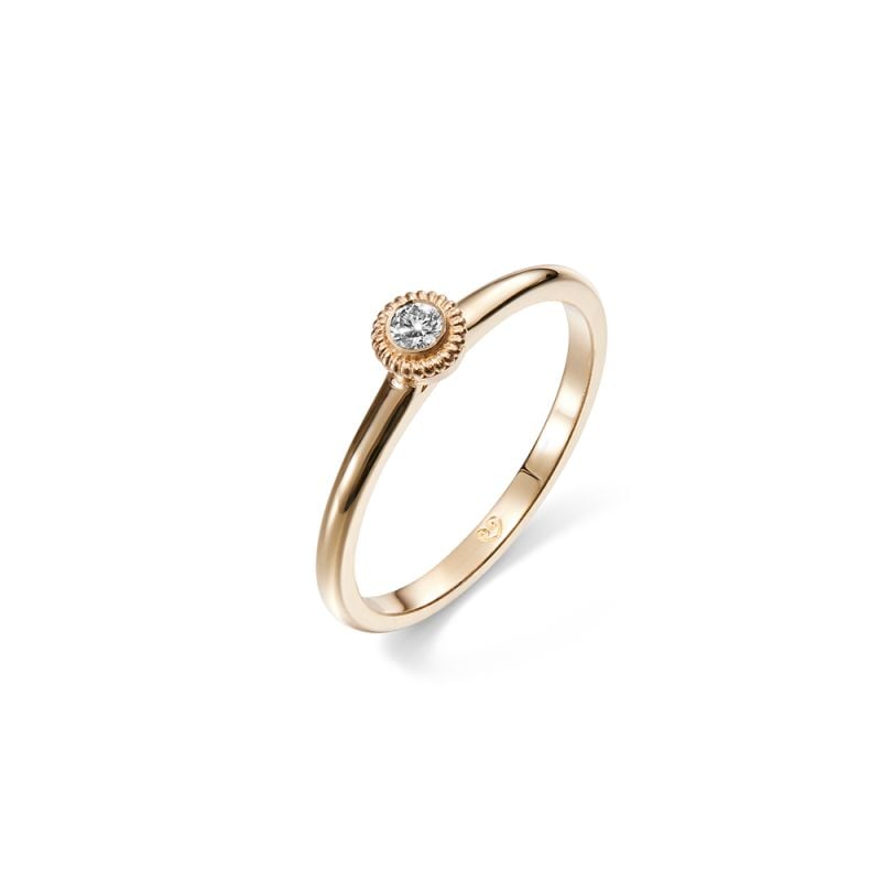 Kalevala Valittu timanttisormus, keltakulta 0.06 ct  141000001D-10