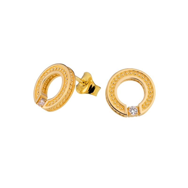 Lumoava Aina korvakorut laboratoriotimantilla 14K L74259790000