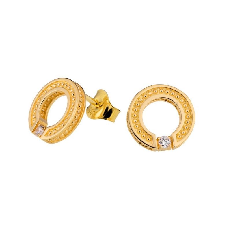 Lumoava Aina korvakorut 14K kulta / timantti L74259730000
