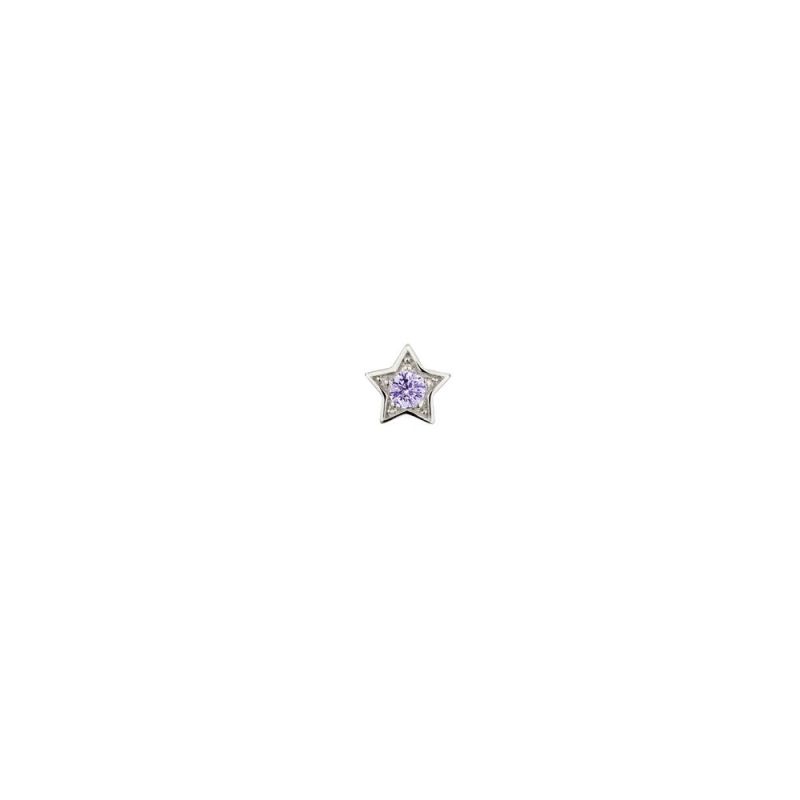 Lumoava Elämäntähti hela, violetti kivi L51228606100-1
