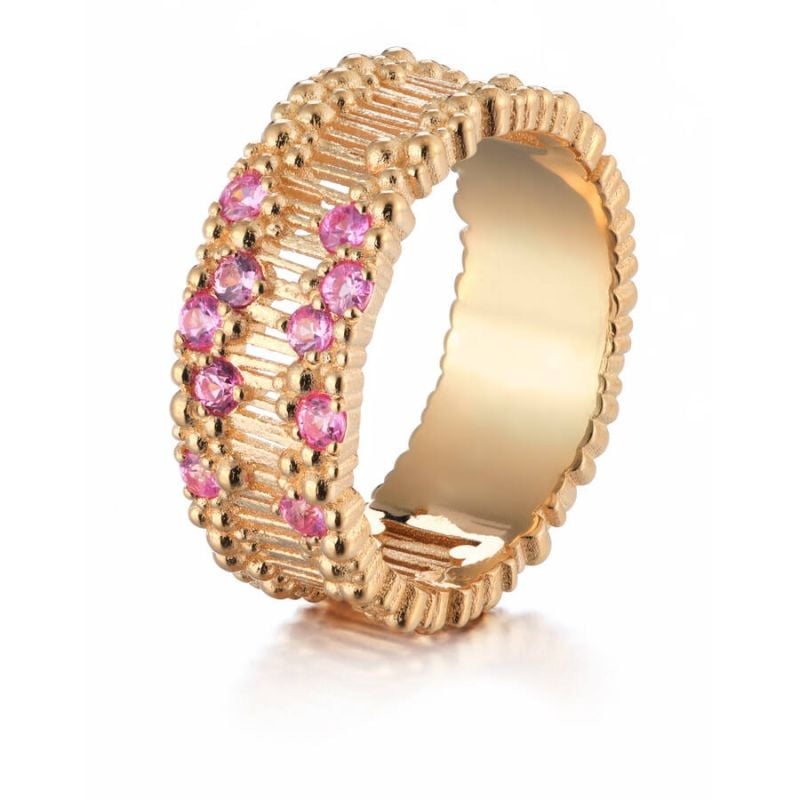 Lumoava Tiara Ring mit Saphiren L72241450