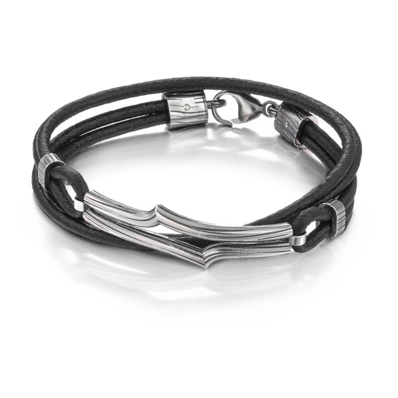 Lumoava Vaellus Armband / Schwarz 21 cm L53239896210-1