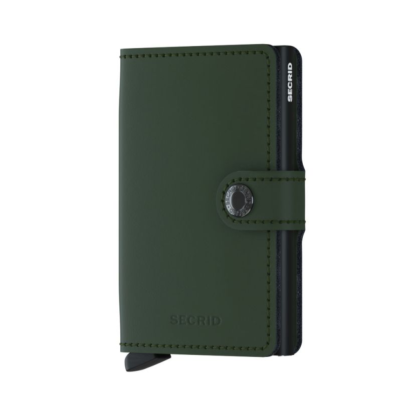 Secrid Miniwallet Matte Green-Black MM-GREEN-BLACK-1