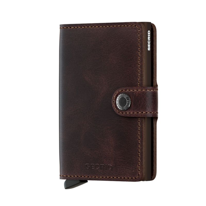 Secrid Miniwallet Vintage Chocolate MV-CHOCOLATE-1