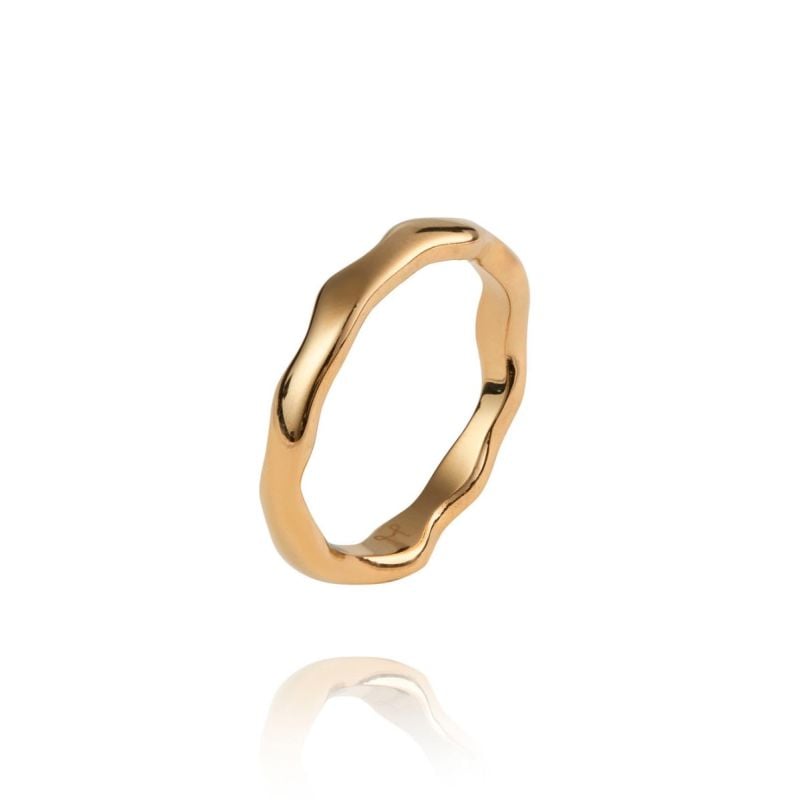 Mockberg Wavy Petite Ring
