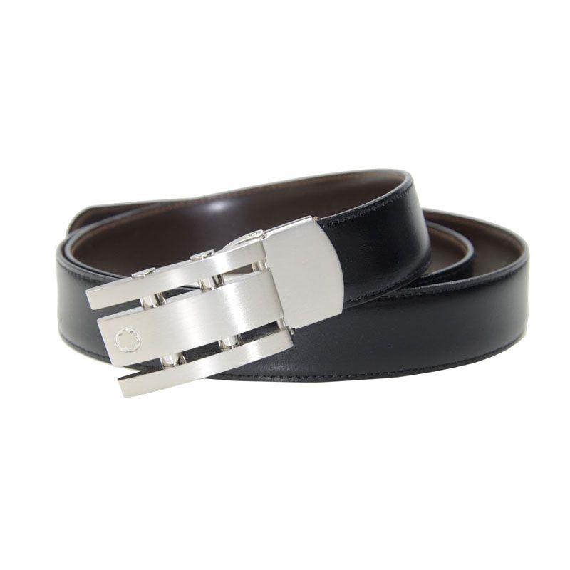 Montblanc Contemporary Line Reversible Black / Brown Leather vyö MB105084-1