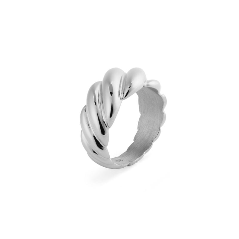 Mockberg x Kenza Selene Steel sormus 