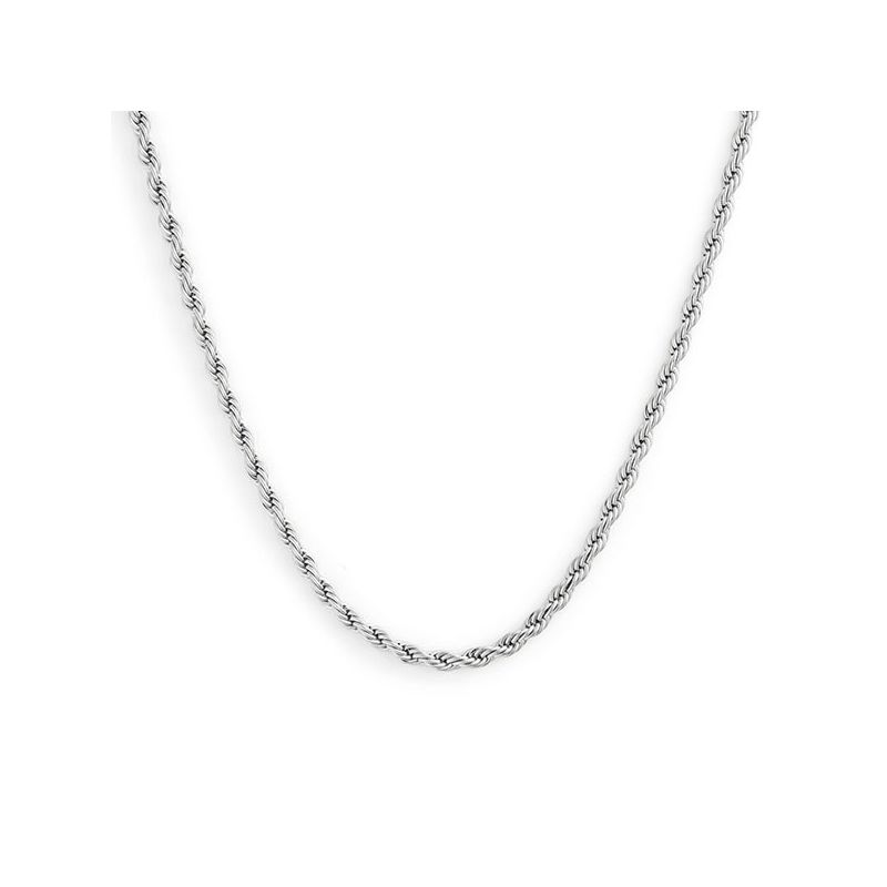Mockberg Bold Rope Chain Steel halsband