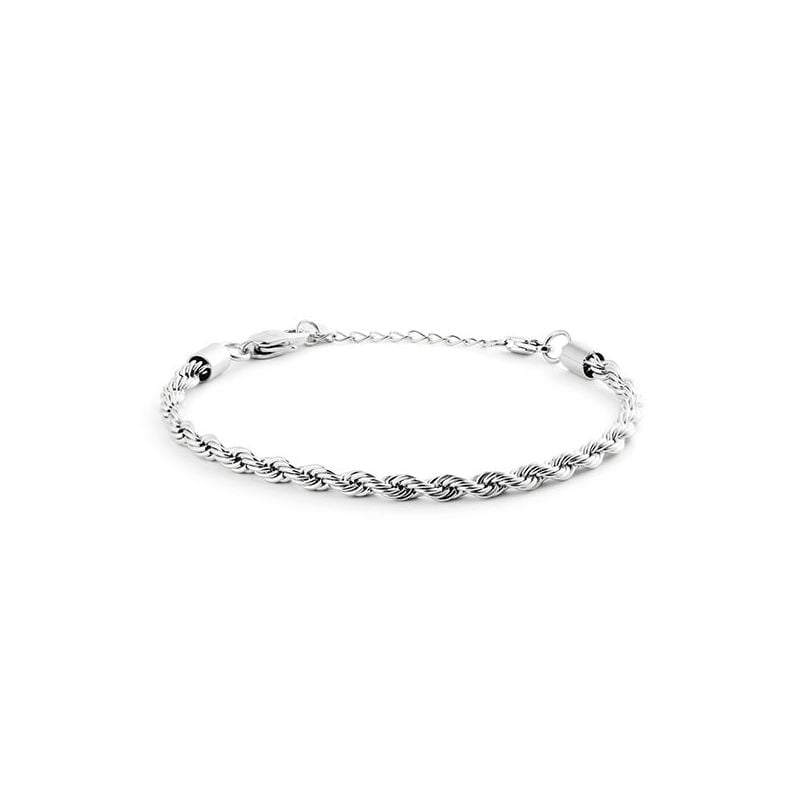 Mockberg Bold Rope Chain Steel Armband