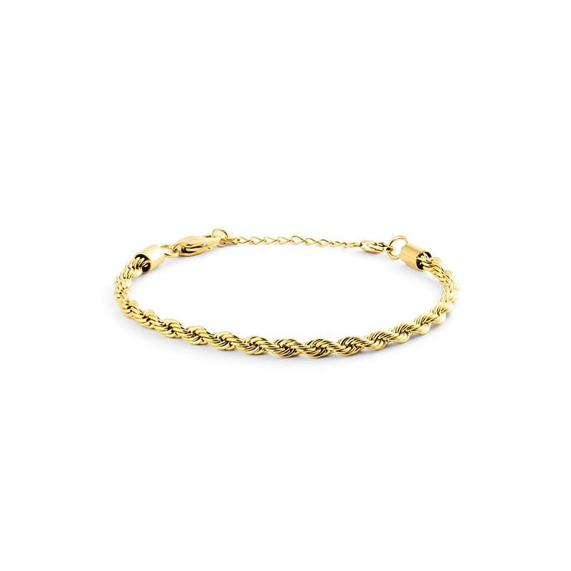 Mockberg Bold Rope Chain Gold Armband