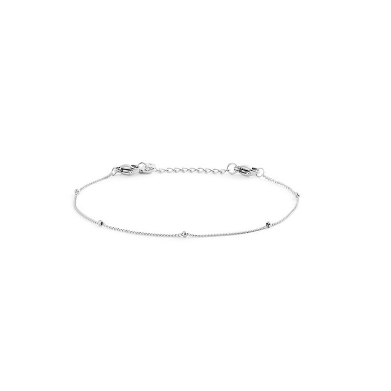 Mockberg Beaded Chain Steel Armband