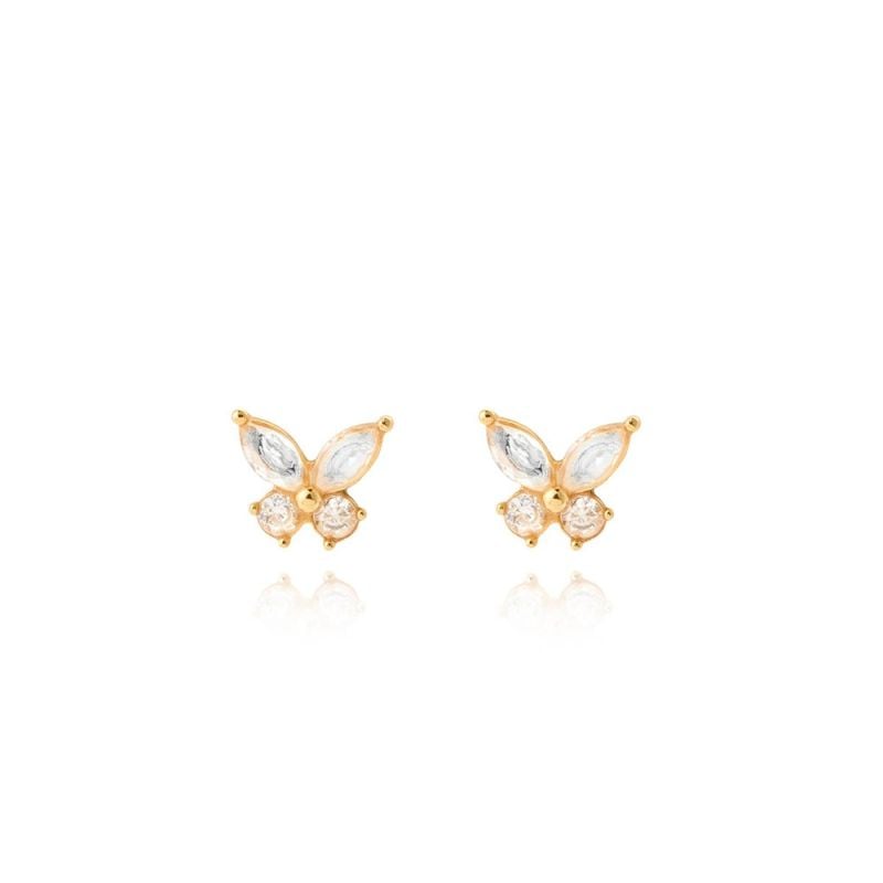 Mockberg Butterfly Gold Ohrringe MB2080