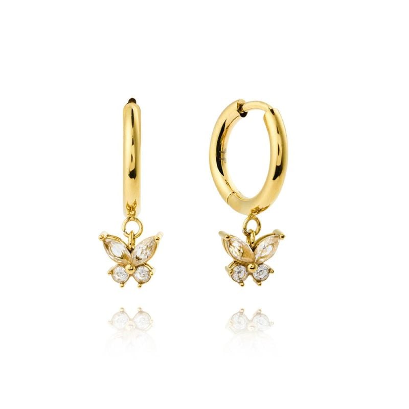 Mockberg Butterfly Gold Ohrringe MB2084