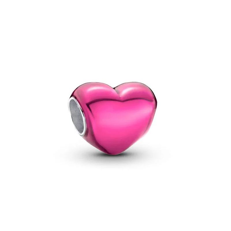 Pandora Metallic Heart Pink 793337C03-1