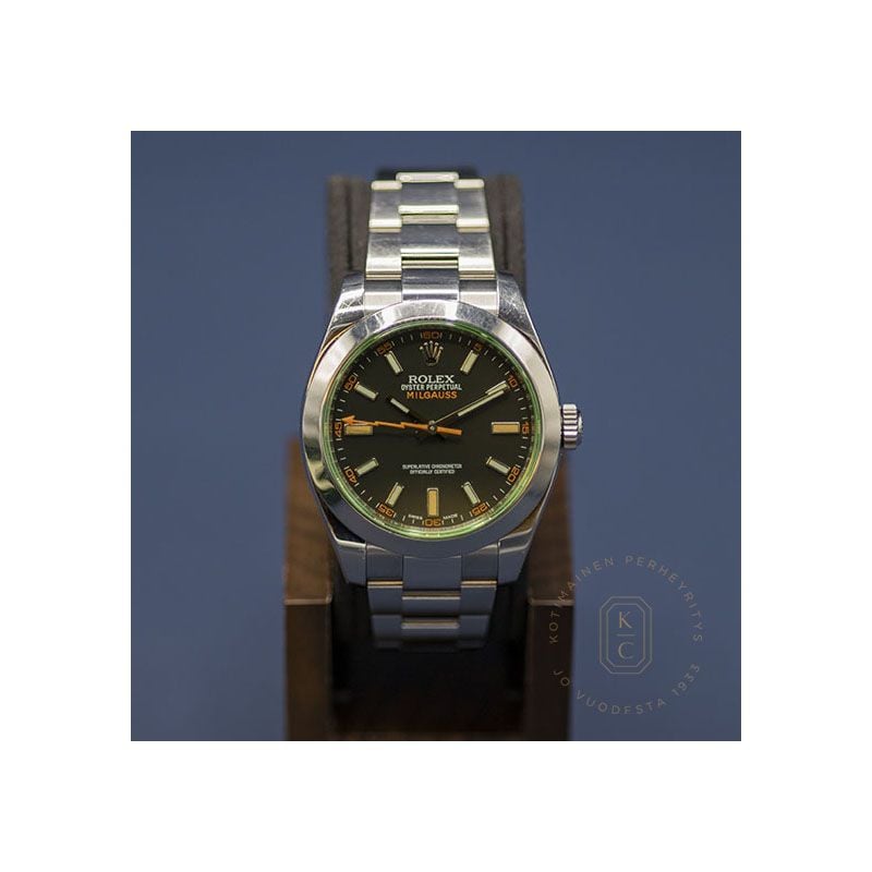 Pre-Owned Rolex Milgaus  116400GV-19