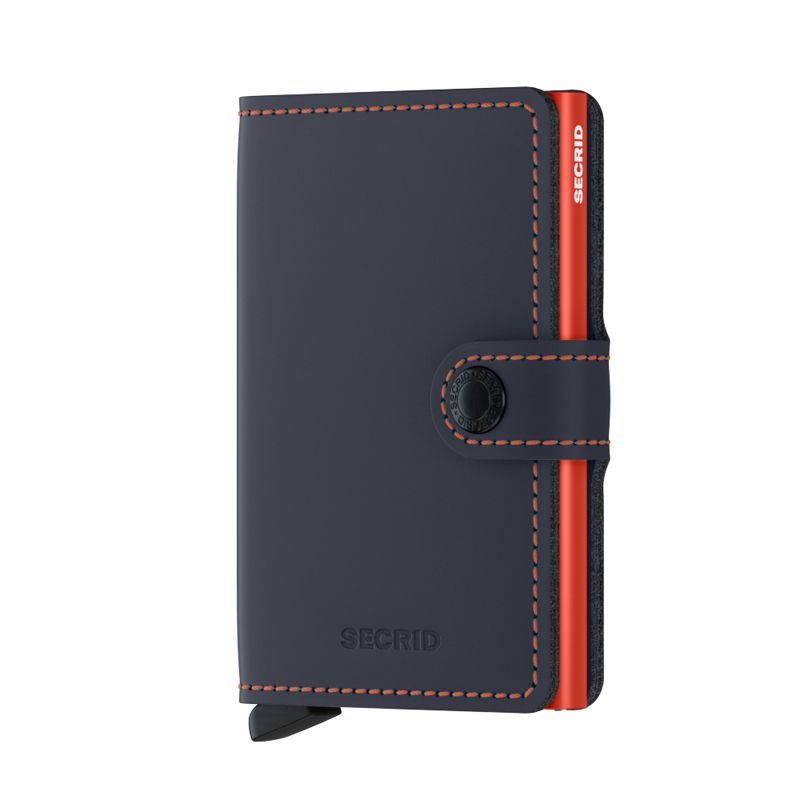 Secrid Matte Night Blue & Orange  MM-NIGHTBLUE & ORANGE-0