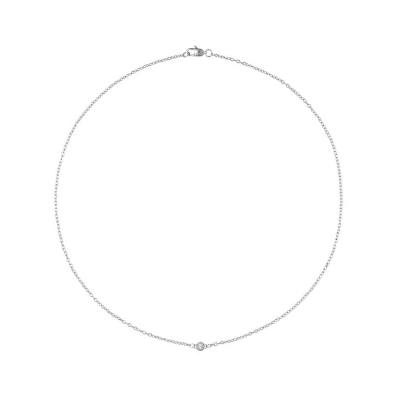 Mockberg Thin Diamond Halskette MO329