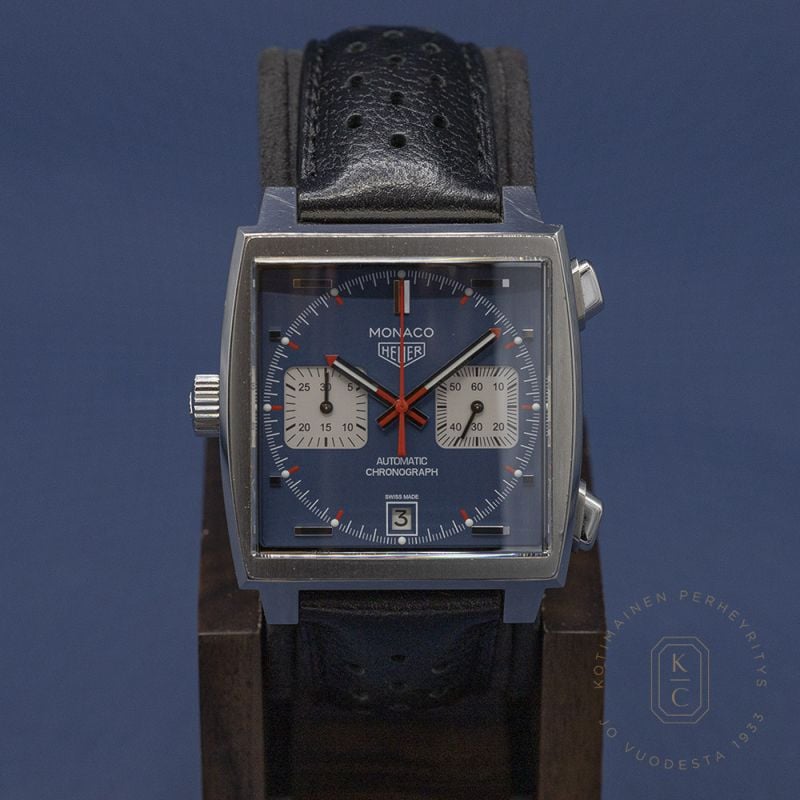 Pre-Owned TAGHeuer Monaco CAW211P.FC6356 Steve McQueen-1