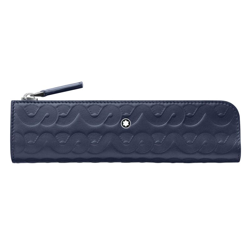 Montblanc Meisterstück Selection 1-Pen Pouch Around the World in Eighty Days MB128635-0