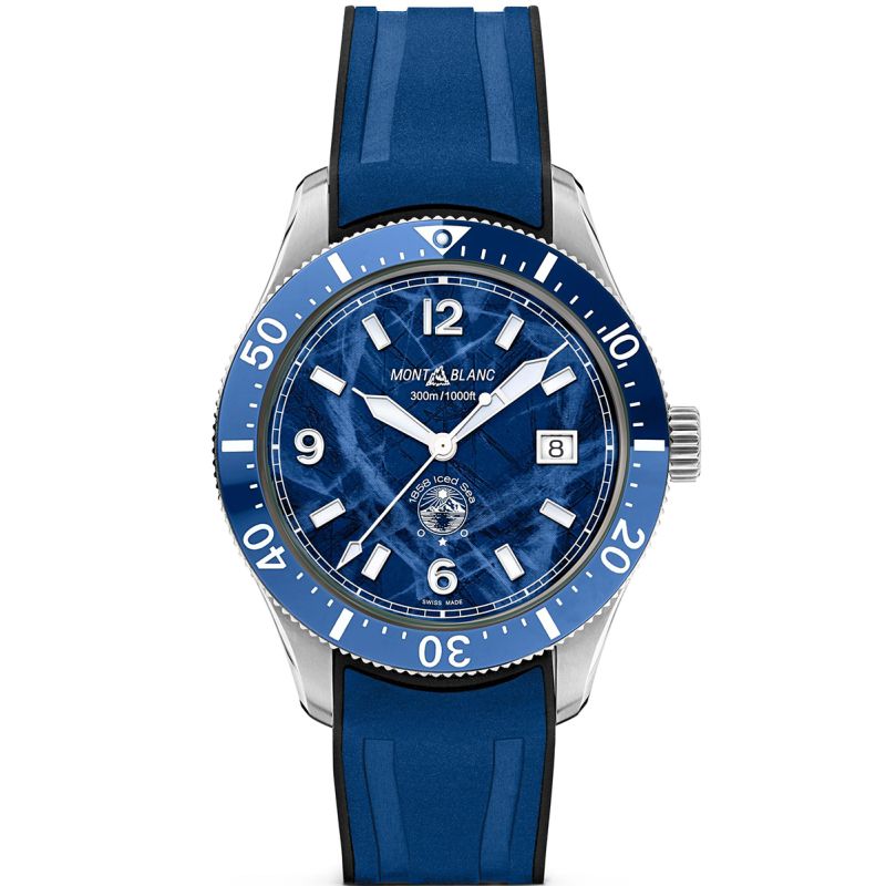 Montblanc 1858 Iced Sea Automatic Date MB129370-1