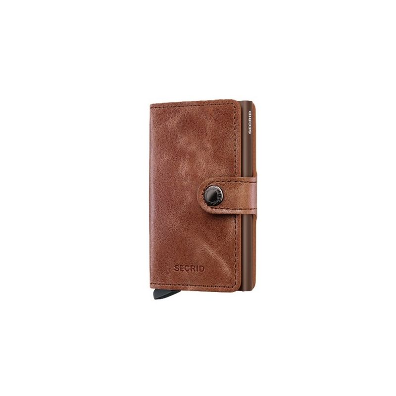 Secrid Miniwallet Vintage Cognac Brown MV-COGNAC-BROWN