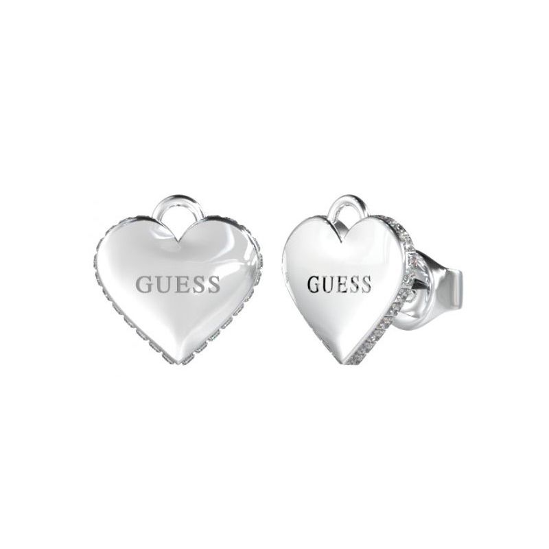 GUESS Falling in Love Ohrringe JUBE02231JWRHT/U-1