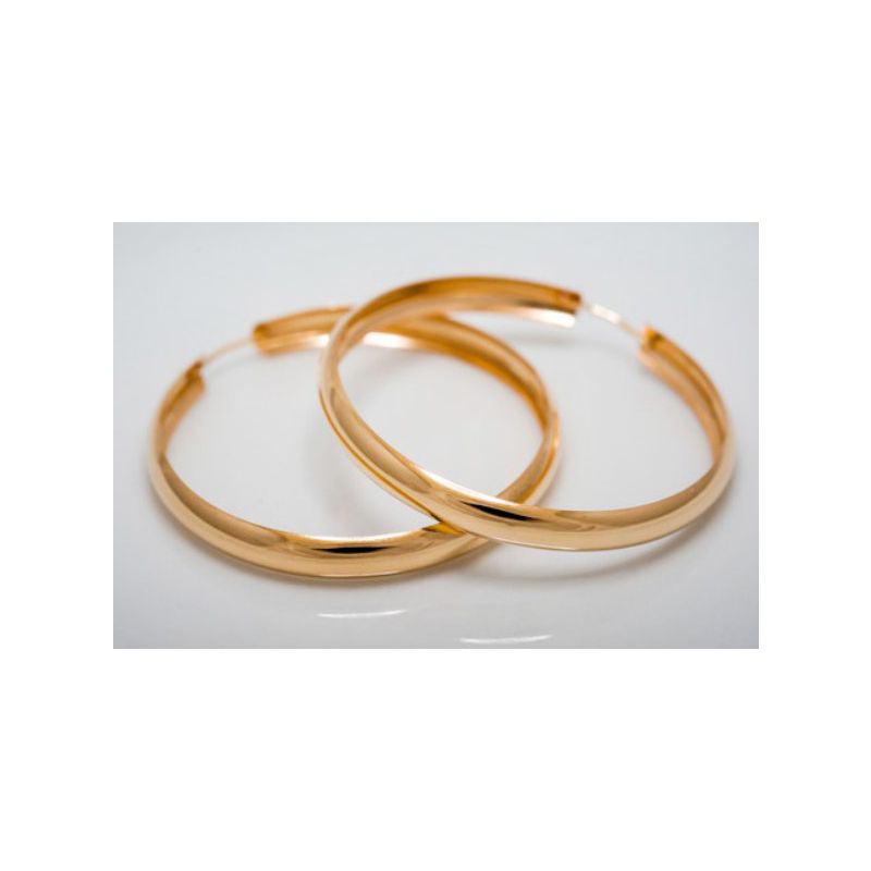 Goldene Ohrringe 30014-1
