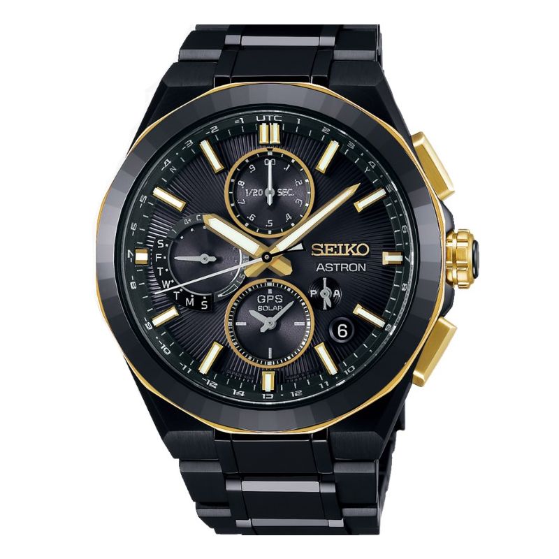 Seiko Astron GPS Solar Dual-Time Chronograph Kintaro Hattori Limited Edition SSH156-1