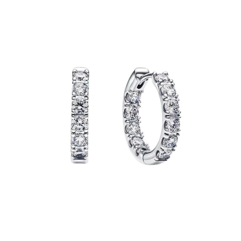 Pandora Sparkling Row Eternity Hoop korvakorut 293002C01
