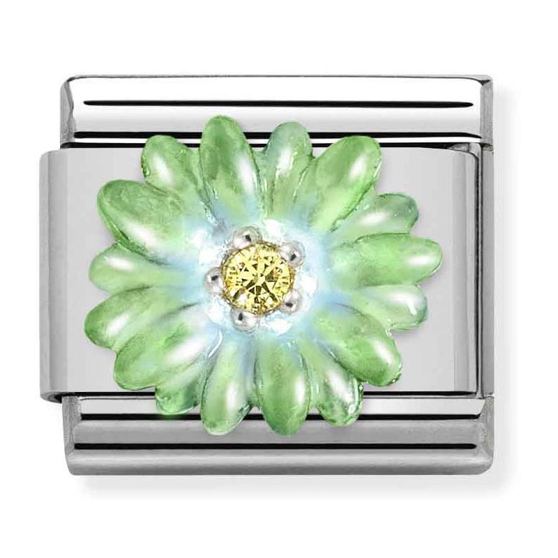 Nomination Classic Green Flower 330321/07-1