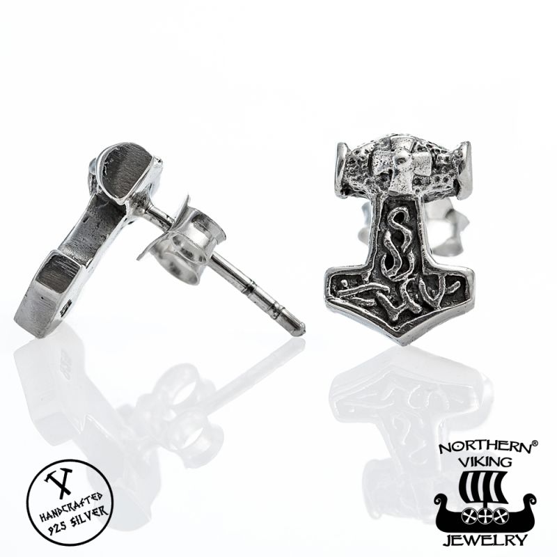 Northern Viking Jewelry Thorin Vasara Ohrringe NVJKK005-1