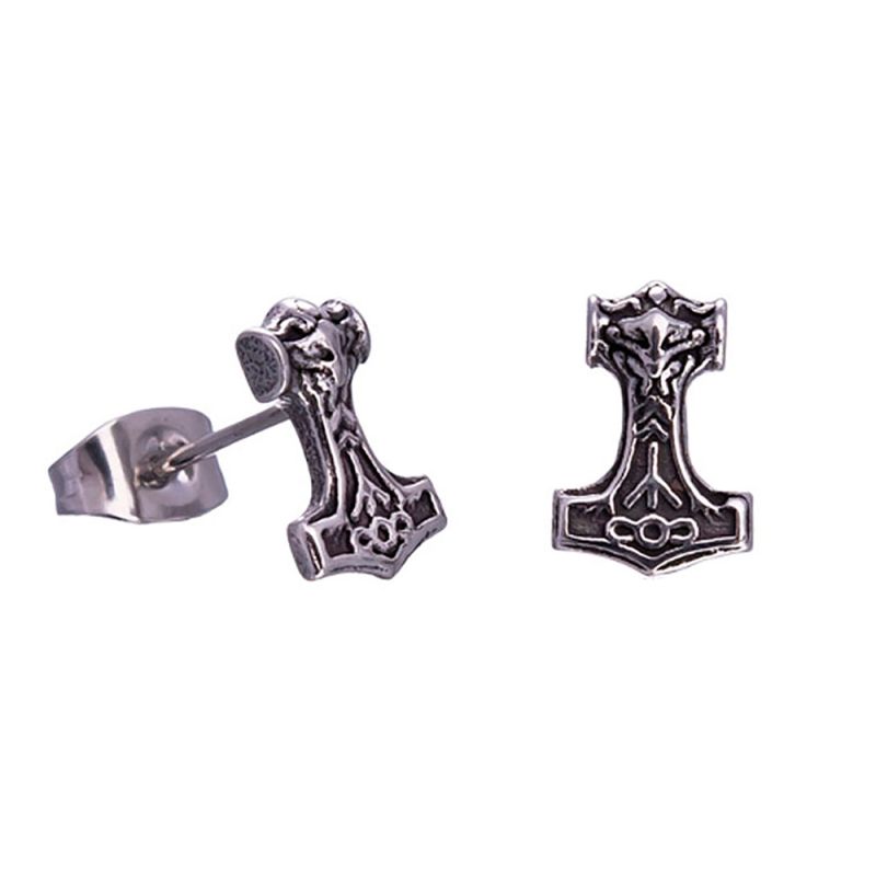 Northern Viking Jewelry Thors Hammer korvakorut NVJKK039-1