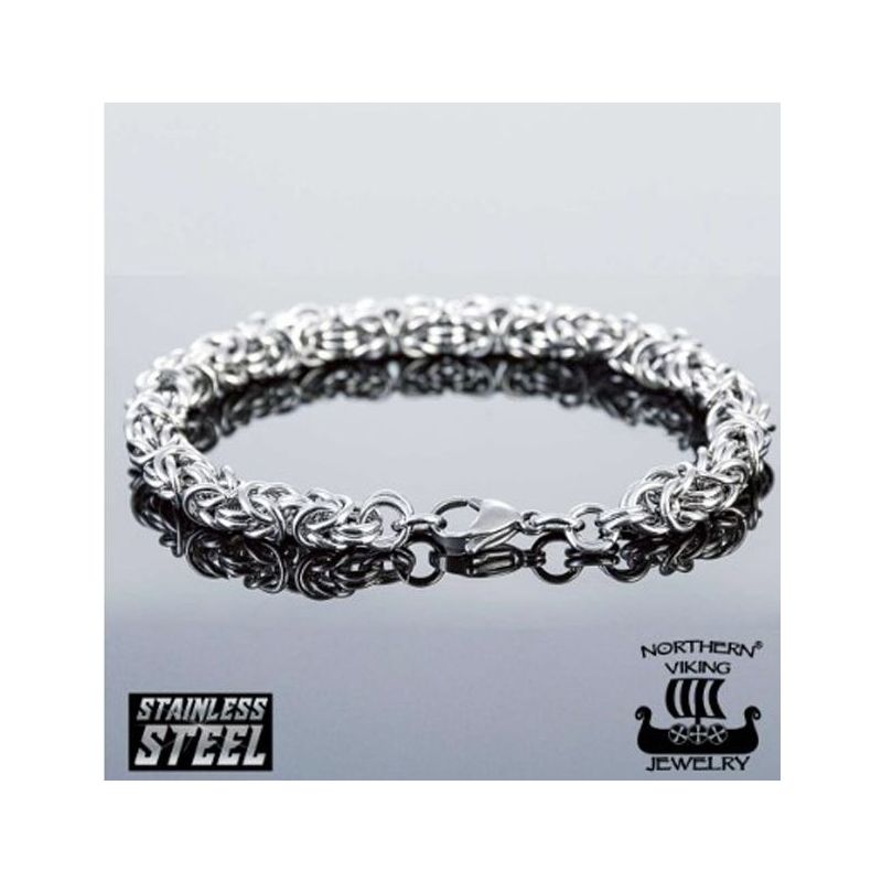 Northern Viking Jewelry Kingchain rannekoru NVJRA003