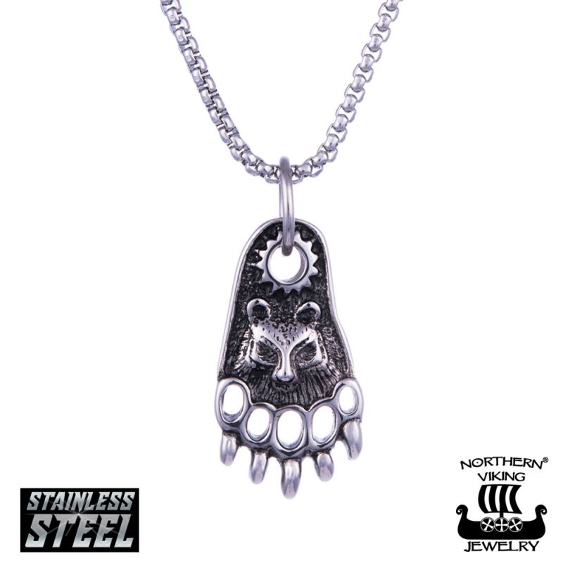 Northern Viking Jewelry Karhu -kaulakoru 50 cm NVJRS102-1