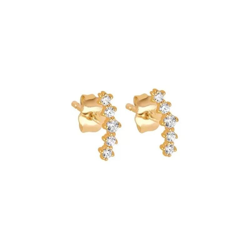 Goldene Ohrringe O36179Y
