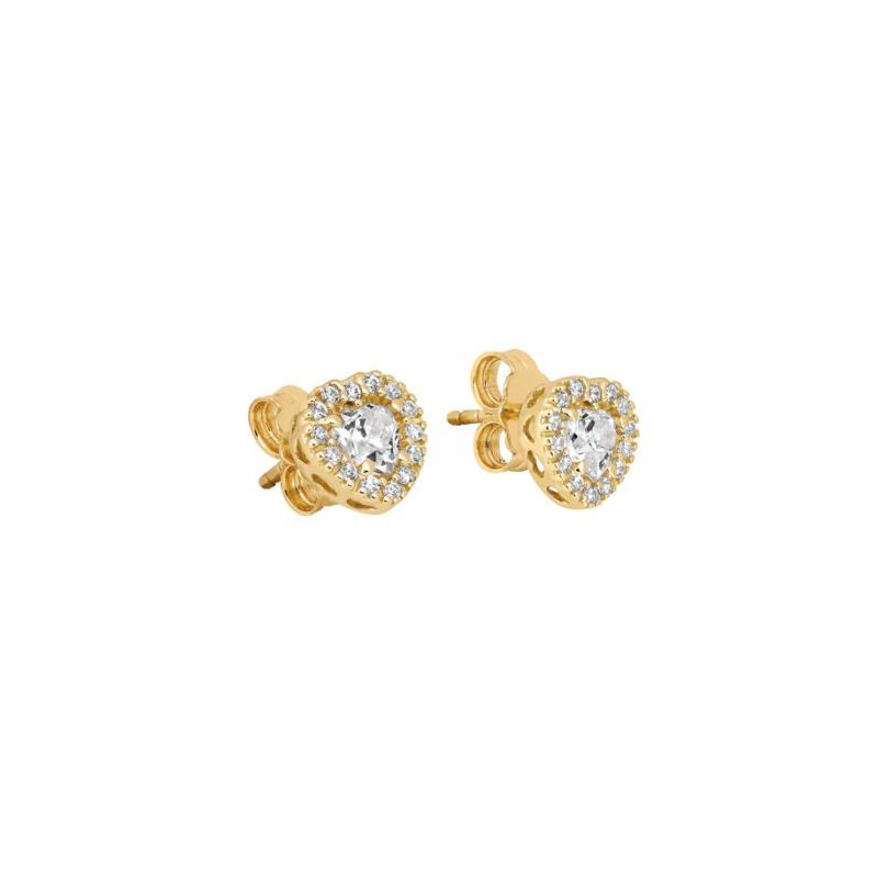 Goldene Ohrringe OR 3688-1