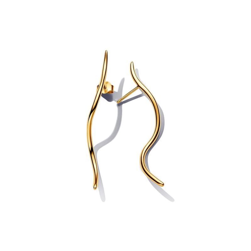 Pandora Organically Shaped Wire Stud korvakorut 263287C00-1
