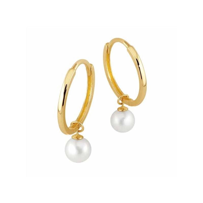 Kultaiset korvakorut 16 x 1,5 mm OT401089-PW-1