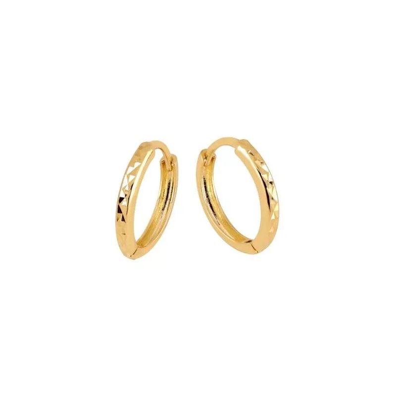 Goldene Ohrringe OT404116-10MM