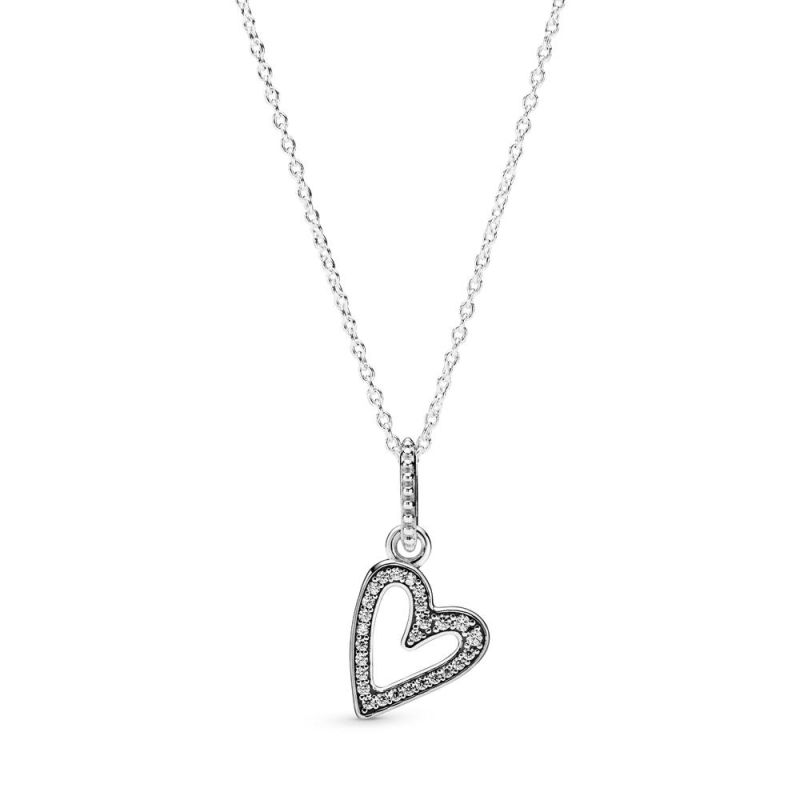 Pandora Freehand Heart -kaulakoru 398688C01-1
