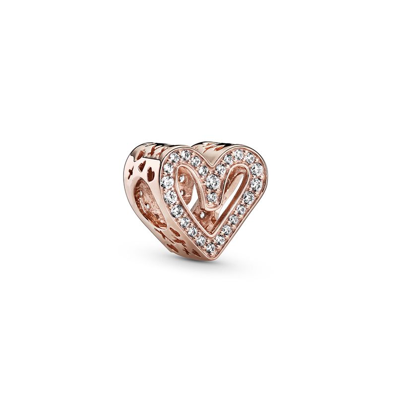 Pandora Sparkling Freehand Heart -hela 788692C01-1
